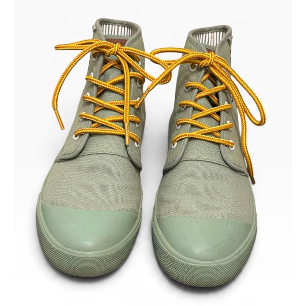 Bangs Khaki Green High Top Shoes Ambassador Unisex 9.5W 8M